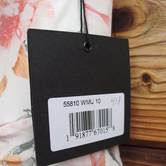 Mac Duggal 55810 Womens Floral Ruffle One Shoulder Gown Dress - Picture 15 of 16